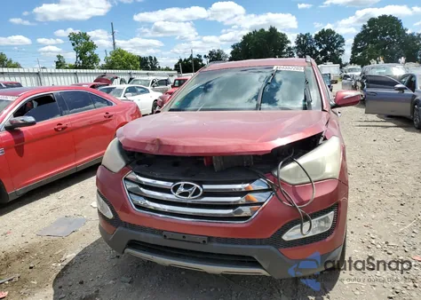 2013 Hyundai Santa Fe Sport from USA, damaged, VIN 5XYZU3LA0DG087108